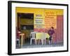 Restaurant in Puerto Corinto, Department of Chinandega, Nicaragua, Central America-Richard Cummins-Framed Photographic Print