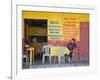 Restaurant in Puerto Corinto, Department of Chinandega, Nicaragua, Central America-Richard Cummins-Framed Photographic Print