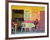 Restaurant in Puerto Corinto, Department of Chinandega, Nicaragua, Central America-Richard Cummins-Framed Photographic Print