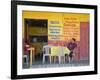 Restaurant in Puerto Corinto, Department of Chinandega, Nicaragua, Central America-Richard Cummins-Framed Photographic Print