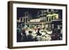 Restaurant in the Old Town, Funchal, Madeira, Portugal-Peter Thompson-Framed Photographic Print