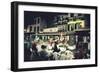 Restaurant in the Old Town, Funchal, Madeira, Portugal-Peter Thompson-Framed Photographic Print