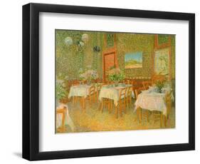 Restaurant Interior, 1887-Vincent van Gogh-Framed Premium Giclee Print