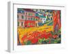 Restaurant La Machine at Bougival-null-Framed Giclee Print