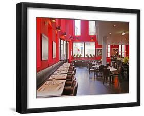 Restaurant Le Cafe Du Theotre, Bordeaux, Gironde, Aquitaine, France-Per Karlsson-Framed Premium Photographic Print