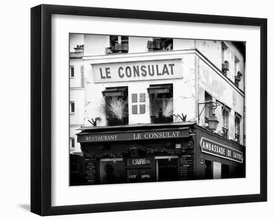 Restaurant Le Consulat - Montmartre - France-Philippe Hugonnard-Framed Premium Photographic Print