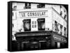 Restaurant Le Consulat - Montmartre - France-Philippe Hugonnard-Framed Stretched Canvas