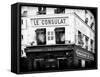 Restaurant Le Consulat - Montmartre - France-Philippe Hugonnard-Framed Stretched Canvas