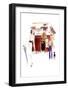 Restaurant Lechaude-Tina-Framed Art Print