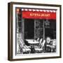 Restaurant Montmartre Paris-Philippe Hugonnard-Framed Giclee Print