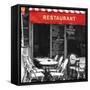 Restaurant Montmartre Paris-Philippe Hugonnard-Framed Stretched Canvas