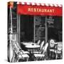 Restaurant Montmartre Paris-Philippe Hugonnard-Stretched Canvas