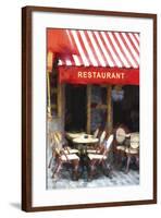 Restaurant Montmartre-Philippe Hugonnard-Framed Giclee Print