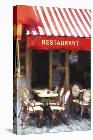 Restaurant Montmartre-Philippe Hugonnard-Stretched Canvas