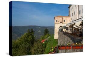 Restaurant, Motovun, Central Istria, Croatia, Europe-Richard Maschmeyer-Stretched Canvas