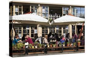 Restaurant on Deribasovskaya Street, Odessa, Crimea, Ukraine, Europe-Richard Cummins-Stretched Canvas