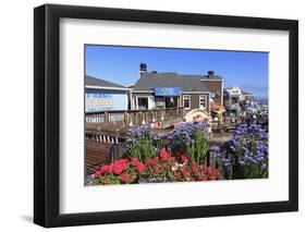 Restaurant on Pier 39, Fisherman's Wharf, San Francisco, California, United States of America-Richard Cummins-Framed Photographic Print