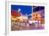 Restaurant on Vallgatan at Dusk, Gothenburg, Sweden, Scandinavia, Europe-Frank Fell-Framed Photographic Print