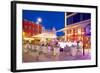 Restaurant on Vallgatan at Dusk, Gothenburg, Sweden, Scandinavia, Europe-Frank Fell-Framed Photographic Print