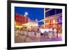 Restaurant on Vallgatan at Dusk, Gothenburg, Sweden, Scandinavia, Europe-Frank Fell-Framed Photographic Print