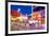 Restaurant on Vallgatan at Dusk, Gothenburg, Sweden, Scandinavia, Europe-Frank Fell-Framed Photographic Print