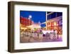 Restaurant on Vallgatan at Dusk, Gothenburg, Sweden, Scandinavia, Europe-Frank Fell-Framed Photographic Print