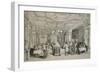 Restaurant, Paris, 1840, France, 19th Century-null-Framed Giclee Print