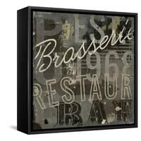 Restaurant Sign I-Michael Mullan-Framed Stretched Canvas