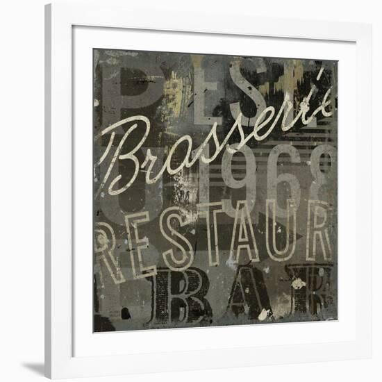 Restaurant Sign I-Michael Mullan-Framed Art Print