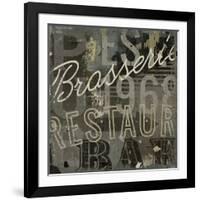 Restaurant Sign I-Michael Mullan-Framed Art Print