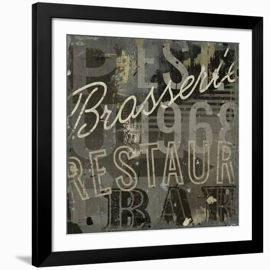 Restaurant Sign I-Michael Mullan-Framed Art Print