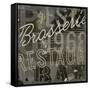 Restaurant Sign I-Michael Mullan-Framed Stretched Canvas