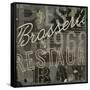 Restaurant Sign I-Michael Mullan-Framed Stretched Canvas