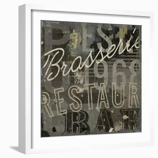 Restaurant Sign I-Michael Mullan-Framed Art Print