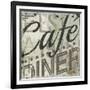 Restaurant Sign II-Michael Mullan-Framed Art Print