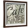 Restaurant Sign II-Michael Mullan-Framed Art Print