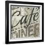 Restaurant Sign II-Michael Mullan-Framed Art Print