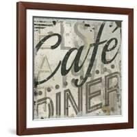 Restaurant Sign II-Michael Mullan-Framed Art Print