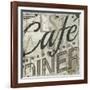 Restaurant Sign II-Michael Mullan-Framed Art Print