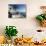 Restaurant Terrace on the Mediterranean Sea, Tunisia-Michele Molinari-Photographic Print displayed on a wall