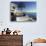 Restaurant Terrace on the Mediterranean Sea, Tunisia-Michele Molinari-Photographic Print displayed on a wall