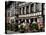 Restaurant, Timbered Buildings, La Petite France, Strasbourg, Alsace, France, Europe-Richardson Peter-Stretched Canvas