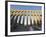 Restaurant Under the 1St Century Roman Aqueduct, Segovia, Madrid, Spain, Europe-Christian Kober-Framed Photographic Print