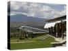 Restaurant with Old Dc3 in the Garden, Oaxaca, Mexico, North America-R H Productions-Stretched Canvas