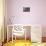 Restaurant Wtih Pink Chairs-null-Stretched Canvas displayed on a wall