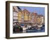 Restaurants and Bars in the Nyhavn Waterfront Area, Copenhagen, Denmark, Scandinavia, Europe-Gavin Hellier-Framed Photographic Print