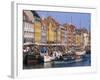 Restaurants and Bars in the Nyhavn Waterfront Area, Copenhagen, Denmark, Scandinavia, Europe-Gavin Hellier-Framed Photographic Print