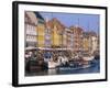 Restaurants and Bars in the Nyhavn Waterfront Area, Copenhagen, Denmark, Scandinavia, Europe-Gavin Hellier-Framed Photographic Print