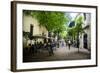 Restaurants and Colonial Houses in the Zona Colonial, Old Town, Santo Domingo-Michael Runkel-Framed Photographic Print