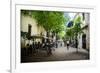 Restaurants and Colonial Houses in the Zona Colonial, Old Town, Santo Domingo-Michael Runkel-Framed Photographic Print